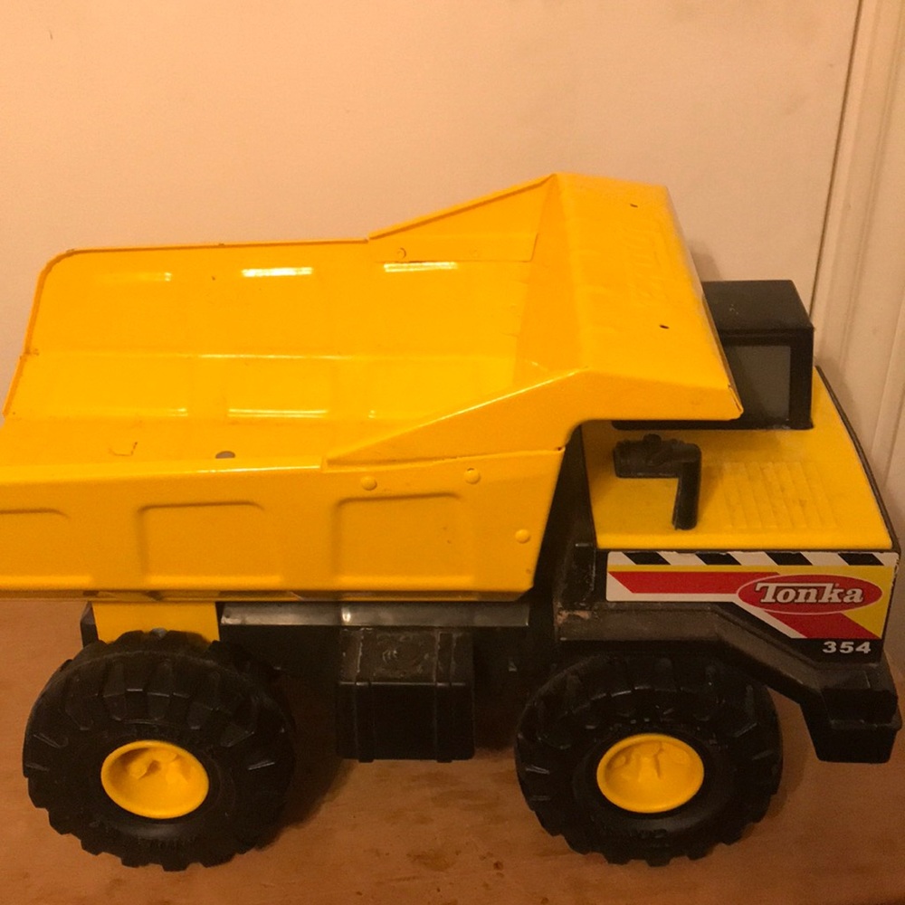 Toy Tonka truck